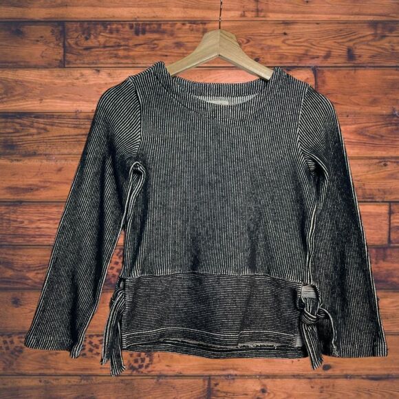 Madewell French Rib Side-Tie Pullover Top XXS - Picture 1 of 7
